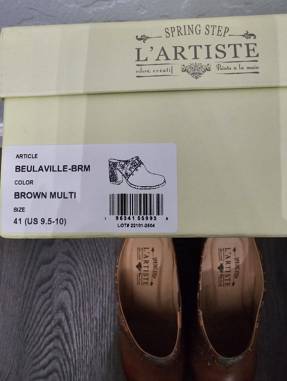 Spring Step L'Artiste Mules, Size 9.5-10 - Picture 2 of 3